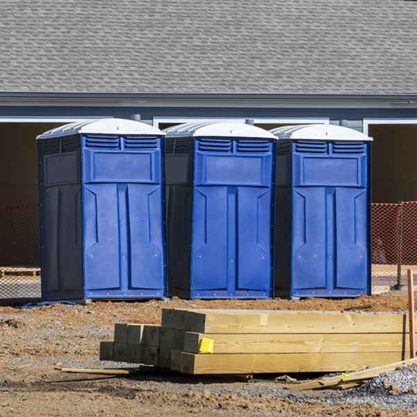 are there any restrictions on where i can place the porta potties during my rental period in Dongola IL